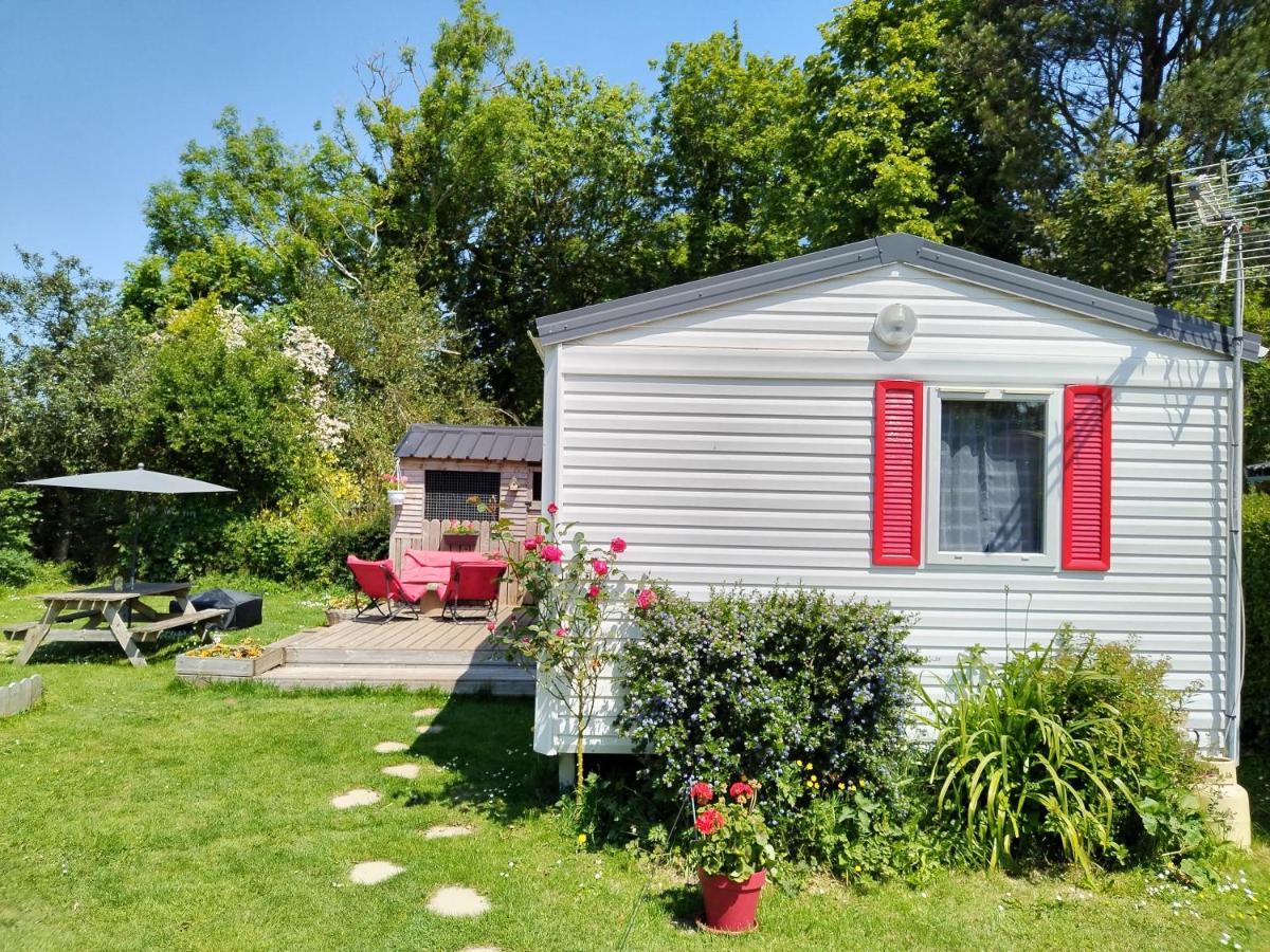 Mobil-Home Coin De Paradis En Cote D'Opale Sur Terrain Prive Et Sa Caravane Hermelinghen Екстер'єр фото