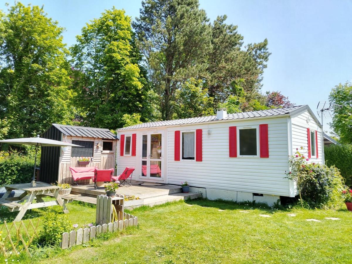 Mobil-Home Coin De Paradis En Cote D'Opale Sur Terrain Prive Et Sa Caravane Hermelinghen Екстер'єр фото